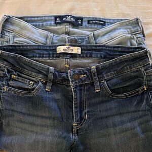 Hollister™ LOT OF 2 - 5R - Women's Light Denim Jeans - W27" x L30" : C